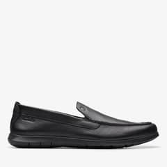 CLARKS - Zapato Casual Cuero Hombre Negro