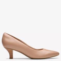 CLARKS - Zapato Formal Mujer Cuero Café