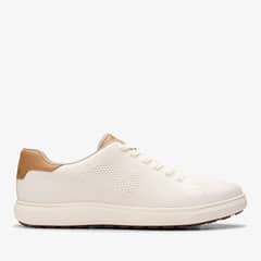 CLARKS - Zapatilla Urbana Hombre Blanco