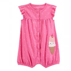 CARTER'S - Enterito Algodón Aplicación Bebé Niña Bebé Niña