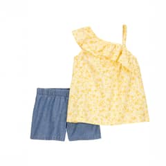 CARTER'S - Conjunto 2 Piezas Blusa Y Short Niña Niña