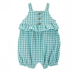 CARTER'S - Enterito Algodón Cuadrille Bebé Niña Bebé Niña