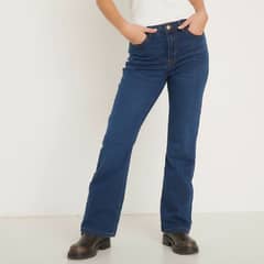 ONLY - Jeans Flare Alto Mujer
