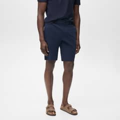 MANGO MAN - Bermudas Slim Fit Chino Algodón Hombre