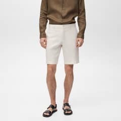 MANGO MAN - Bermudas Slim Fit 100% Lino Hombre