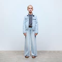 MANGO KIDS - Chaqueta Vaquera Niña Algodón