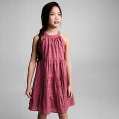 MANGO KIDS - Vestido Bordados Volantes Niña