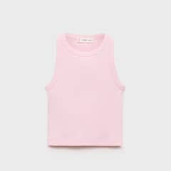 MANGO KIDS - Top Crop Punto Niña