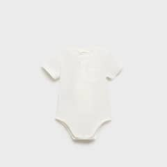 MANGO KIDS - Body Algodón Cuello Mao
