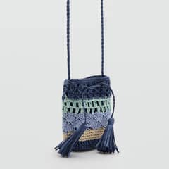 MANGO KIDS - Mini Bolso Combinado Niña