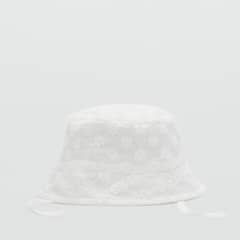 MANGO KIDS - Gorro Bucket Bordado Bebé Niña