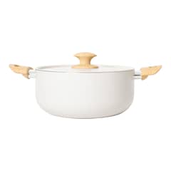 ILKO - Olla 24 Cm Cerámica White Ceramic