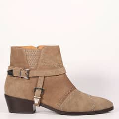 CUCHY - Botin Mujer Kim Beige