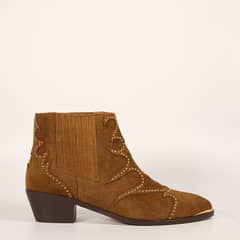 CUCHY - Botín Mujer Silvia Punk Chestnut