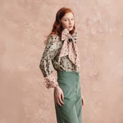 LAGANINI - Blusa Manga Larga Mujer