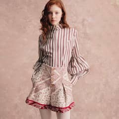 LAGANINI - Blusa Manga Larga Mujer