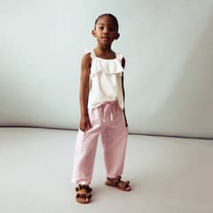 MANGO KIDS - Pantalón Recto Estampado Bebé Niña