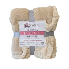 DORAL - Frazada Plush Sherpa Deluxe