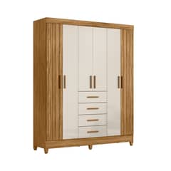 DI PORETTI - Clóset 6 Puertas 4 Cajones Aruba 204/165/47