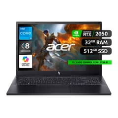 ACER - Notebook Gamer Nitro V15 ANV15-51-53W1-1 15.6" Intel Core i5 32GB RAM 512GB SSD RTX 2050