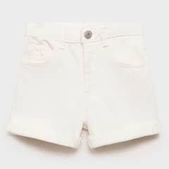 MANGO KIDS - Shorts Vaqueros Rectos Niña