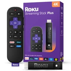 ROKU - Roku® Streaming Stick™ Plus 2025 - Dispositivo de streaming 4K y HDR para TV