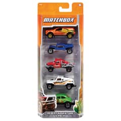 MATCHBOX - Auto de Juguete Paquete de 5