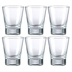 MICA - Set 6 Vasos Vidrio Bajo 347 ml London