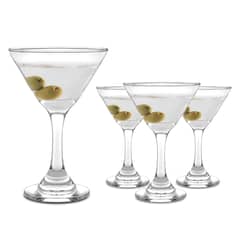 MICA - Set 4 Copas Martini Vidrio 274 ml London