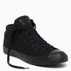CONVERSE - Chuck Taylor Street Zapatilla Urbana Hombre Negro