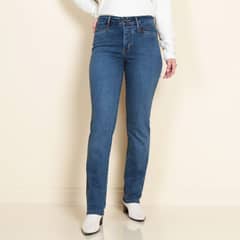 WADOS - Jeans Recto Tiro Alto Mujer
