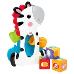 FISHER PRICE - Juego Educativo Cebra Bloques De Actividades