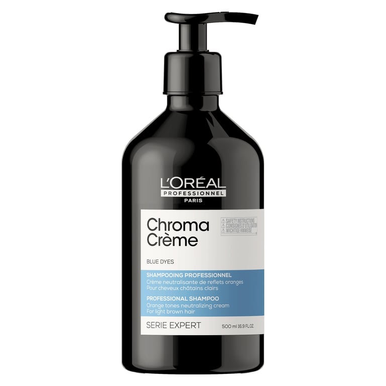 LOREAL PROFESSIONNEL - Shampoo Matizador Azul Chroma Crème Serie Expert ...