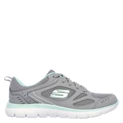 SKECHERS - Zapatilla Running Mujer Gris