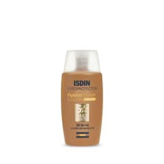 ISDIN - Protector Solar Facial Fusion Water Color Bronce FPS 50 50 ml