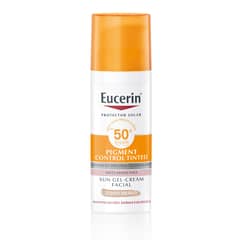 EUCERIN - Protector Solar Facil Sun Pigment Control Tinted Tono Medio Protector Solar FPS 50+ 50ml