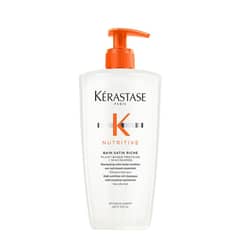KERASTASE - Shampoo Hidratante Cabello Muy Seco Nutritive Bain Satín Riche 500ml