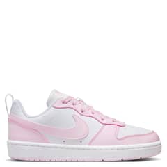NIKE - Court Borough Low Zapatilla Urbana Niña Rosado (34.5 a 37.5)