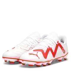 PUMA - Future Play Zapatilla Fútbol Unisex Niño Blanco (35.5 a 38)