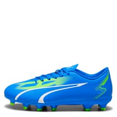 PUMA - Ultra Play Fgag Jr Zapatilla Fútbol Niño Azul (35.5 a 38)