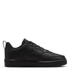 NIKE - Court Borough Zapatilla Urbana Niño Negro (34.5 a 37.5)