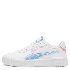 PUMA - Carina 2.0 Deep Zapatilla Urbana Niña Blanco (35.5 a 38)