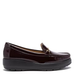 GACEL - Mocasín Mujer Cuero Rojo