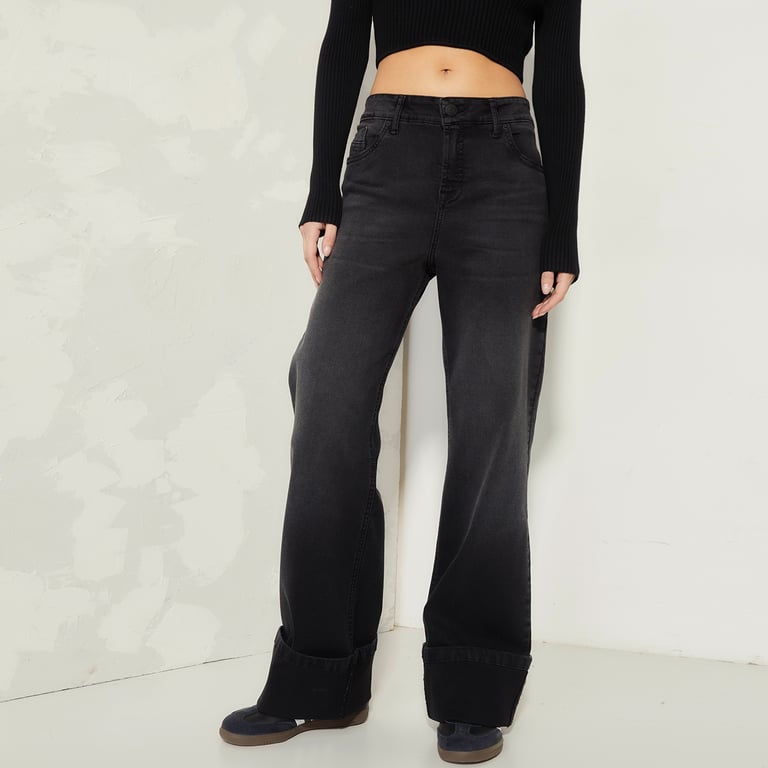 Jeans americanino mujer tiro alto online