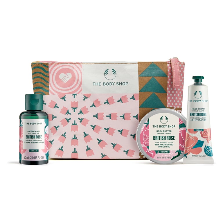 THE BODY SHOP - Set De Regalo Mini Rosa Británica | Ofertitas