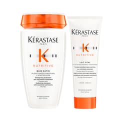 KERASTASE - Set Cabello Seco Nutritive Shampoo 250Ml + Acondicionador 75Ml