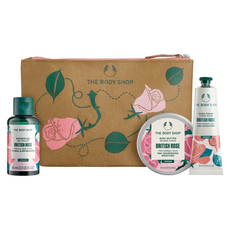 THE BODY SHOP - Set De Regalo Mini De Rosa Británica | Ofertitas