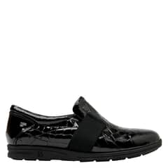 16 HRS - Zapato Casual Mujer Cuero Negro