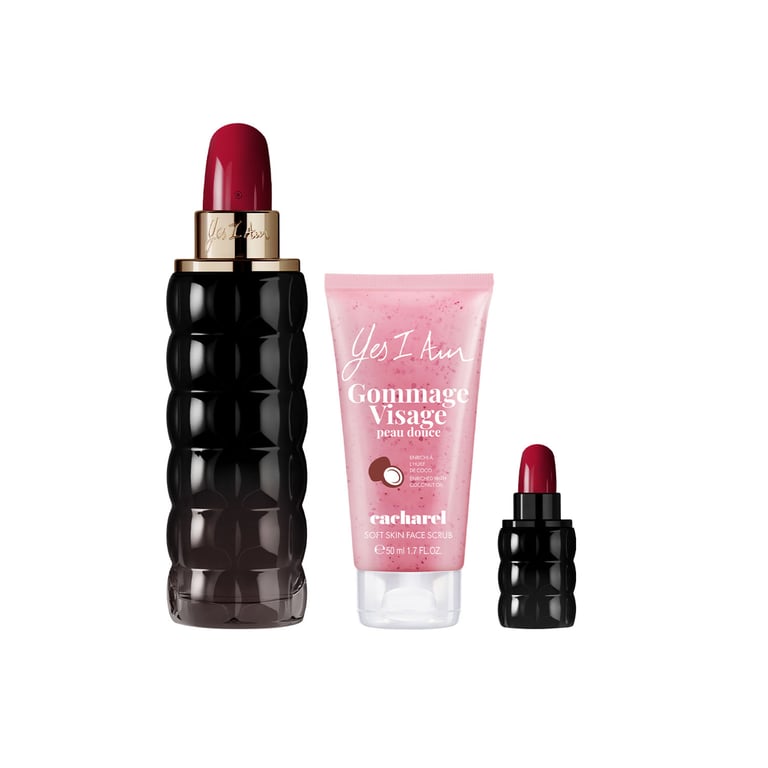 CACHAREL - Set Perfume Mujer Set Yiam 75 ml + FS 50 ml + 5 ml | Ofertitas