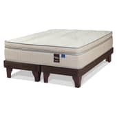 FLEX - Cama Europea 2 Plazas Maximo Cobre 150 x 200 Cm Base Dividida